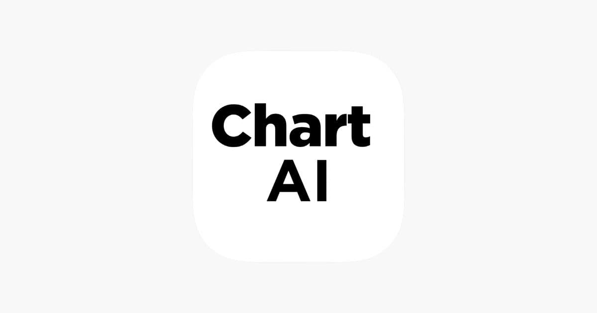 Chart AI app icon with the words 'Chart AI'